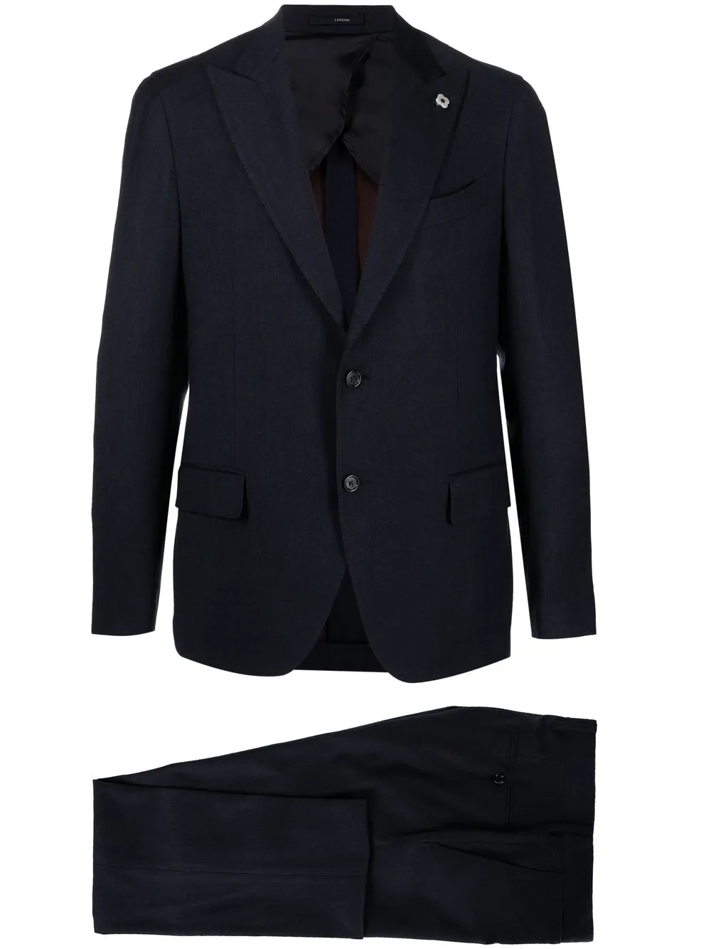 

Lardini traje con botones - Azul