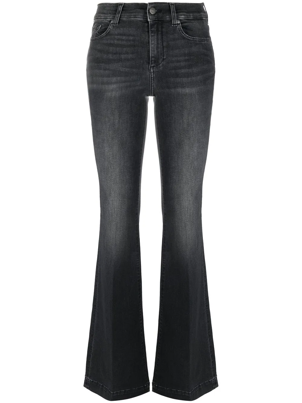 

LIU JO high-rise flared jeans - Black