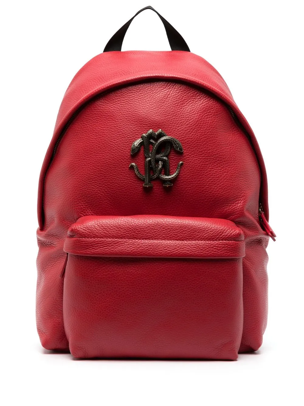 

Roberto Cavalli textured leather backpack