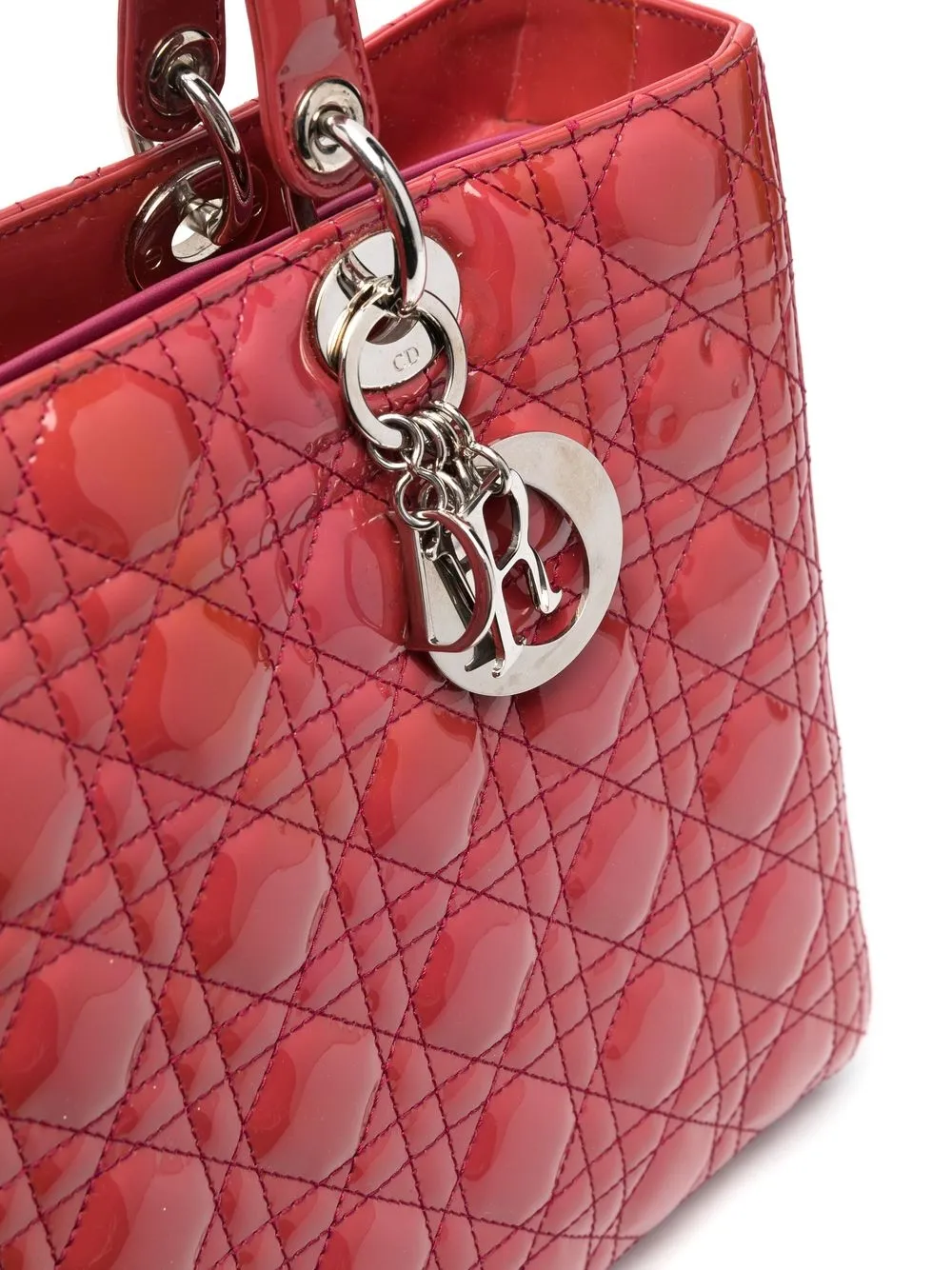 christian dior lady dior cannage 两用手提包(典藏款) 图 3