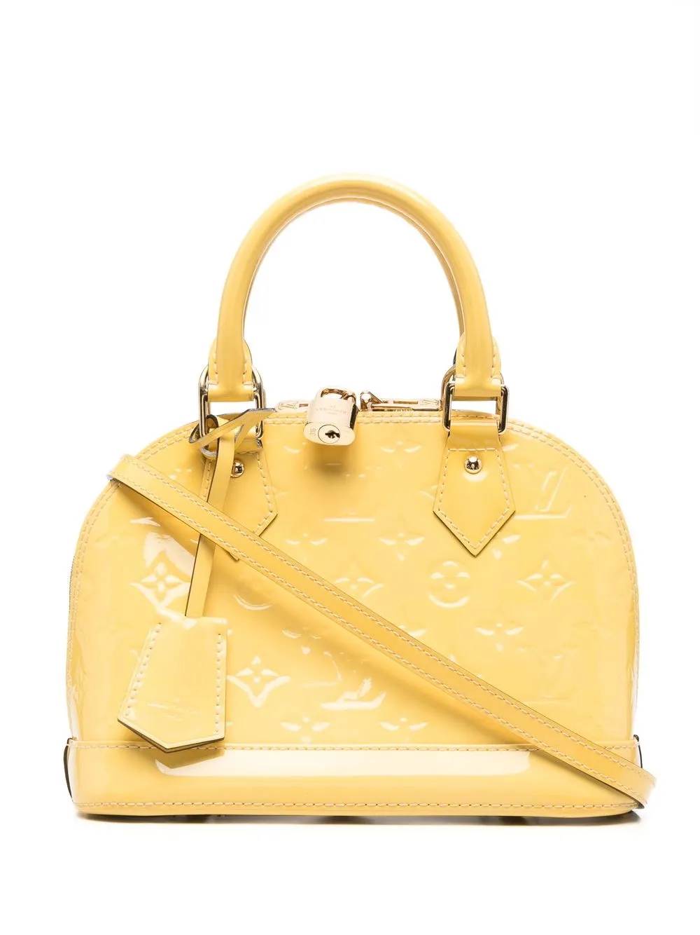 

Louis Vuitton bolsa Alma BB 2014 pre-owned - Amarillo