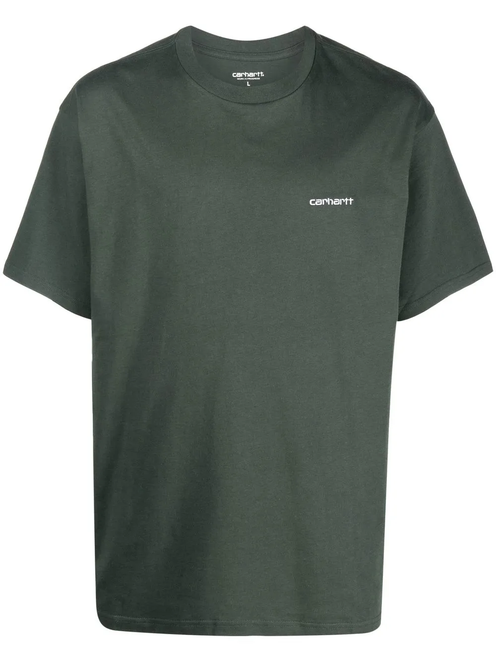 

Carhartt WIP playera con logo bordado - Verde