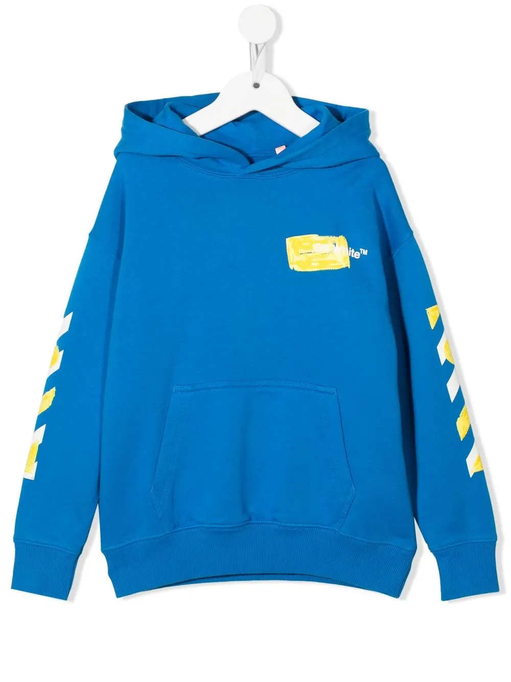 

Off-White Kids hoodie con motivo Arrows - Azul