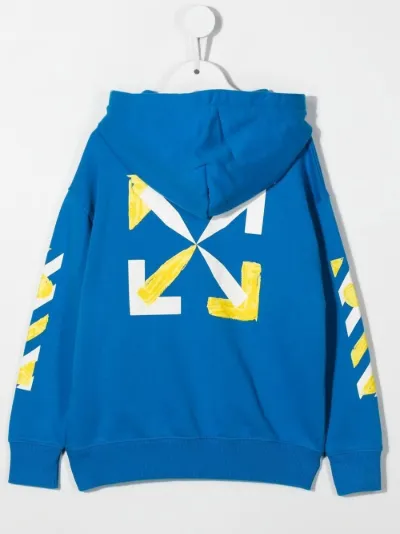 Arrows-motif cotton hoodie | Off-White 