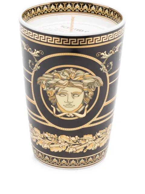 Versace Medusa logo candle