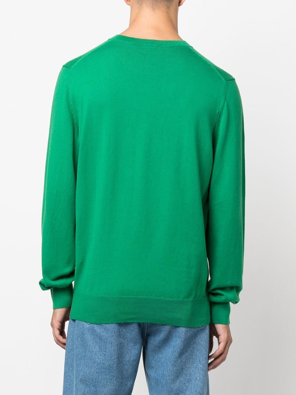 A.P.C. logo-embroidered cotton sweatshirt Men