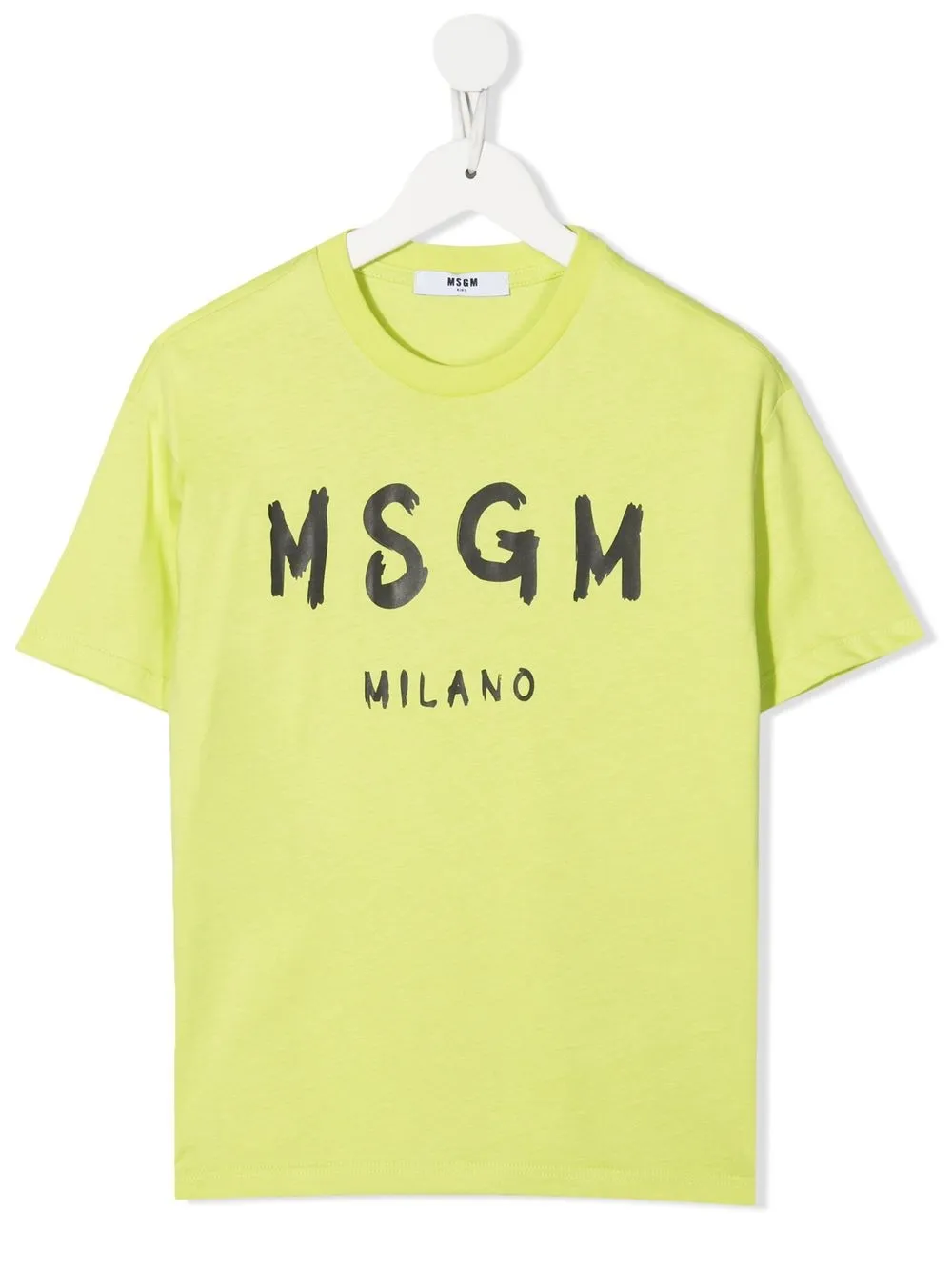 

MSGM Kids logo-print short-sleeve T-shirt - Green