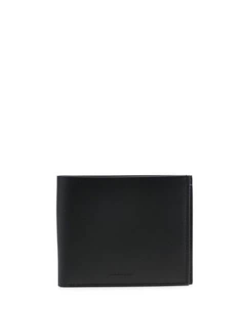 Jil Sander debossed-logo leather wallet