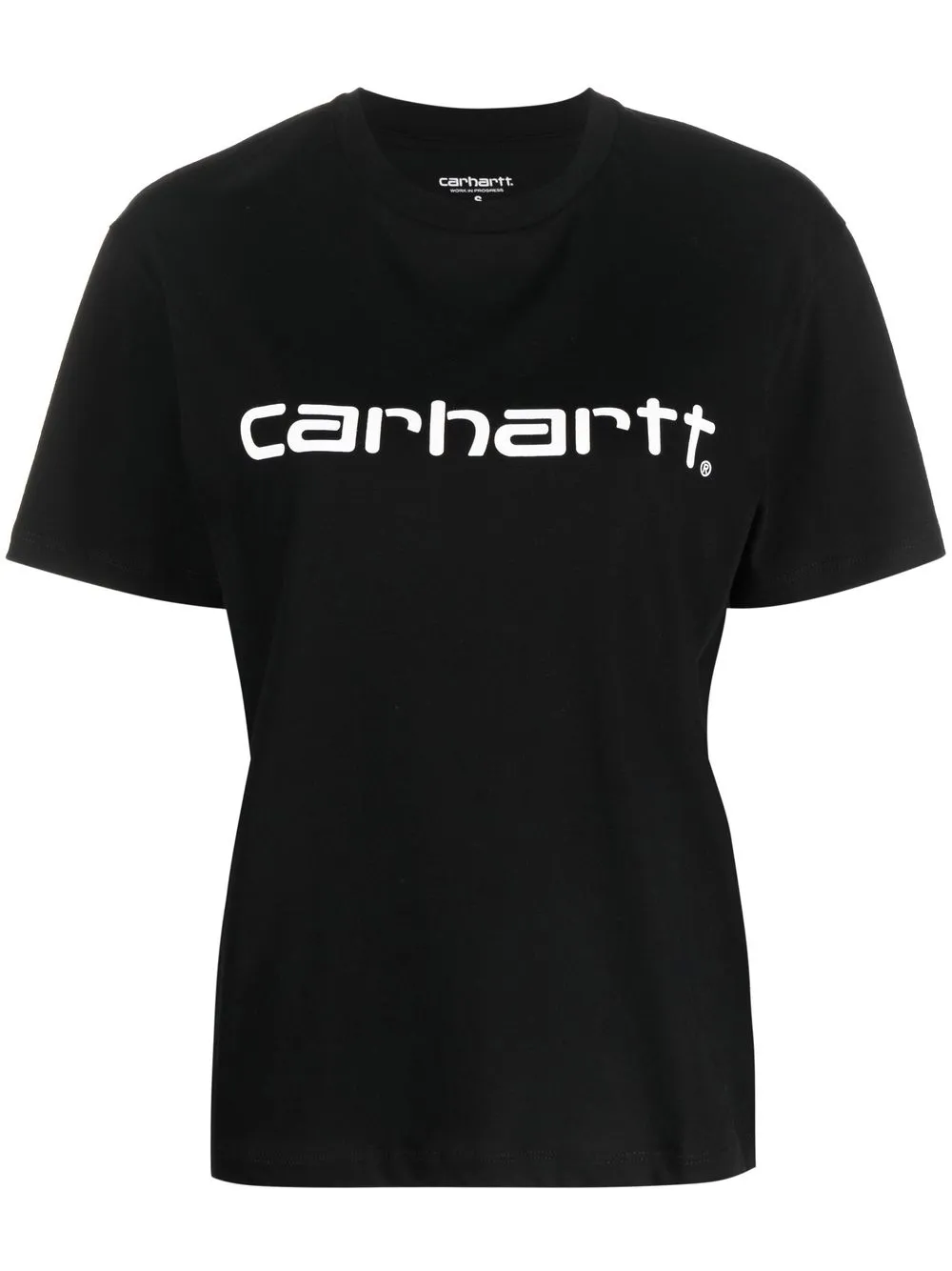 

Carhartt WIP playera con logo estampado - Negro