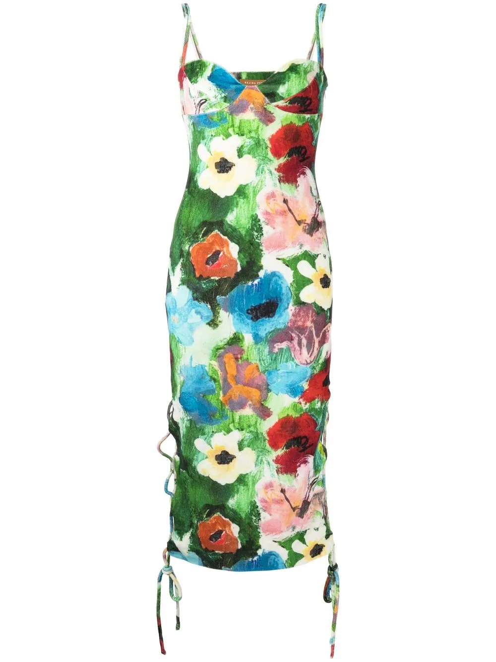 

Rejina Pyo vestido midi Erin - Multicolor