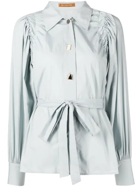 Rejina Pyo Peyton tie-fastening shirt