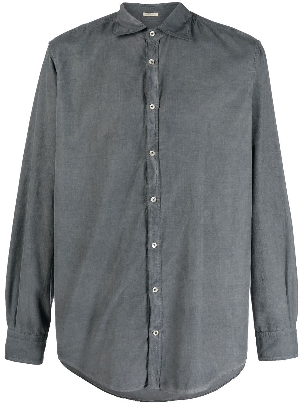 

Massimo Alba cotton spread-collar shirt - Grey