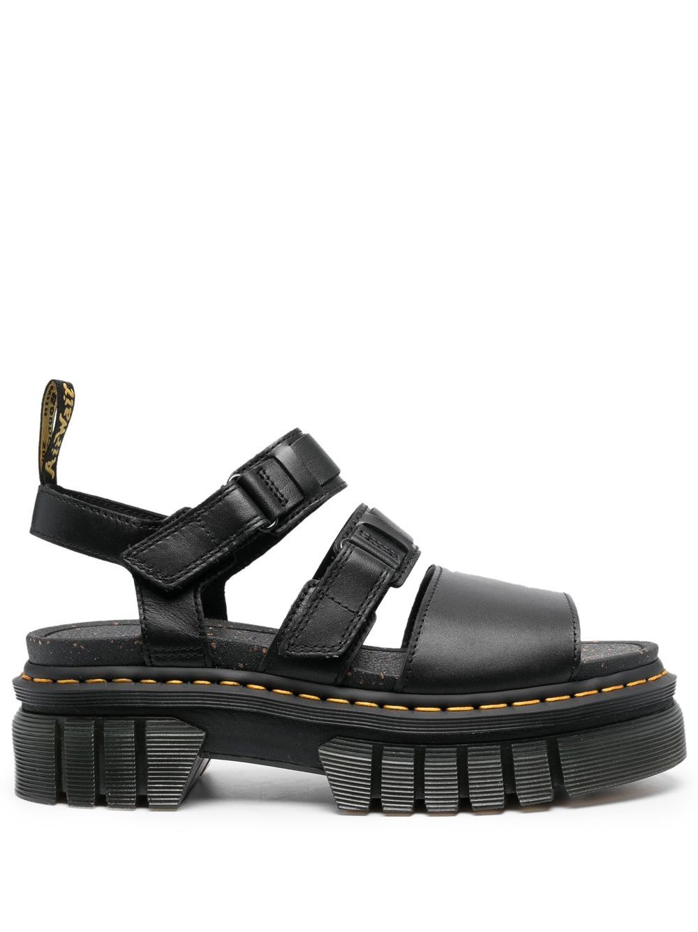 Image 1 of Dr. Martens Ricki leather platform sandals