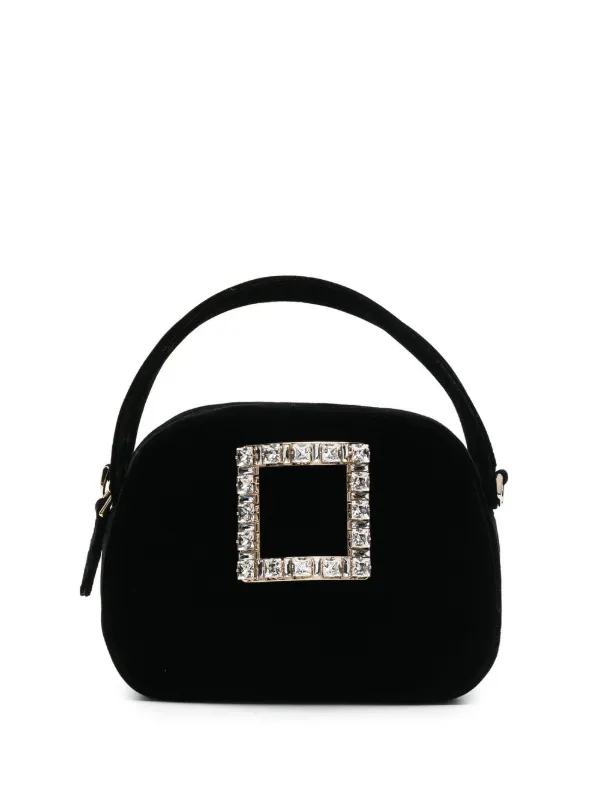 Roger Vivier buckle-detail Mini Bag Black FARFETCH IN