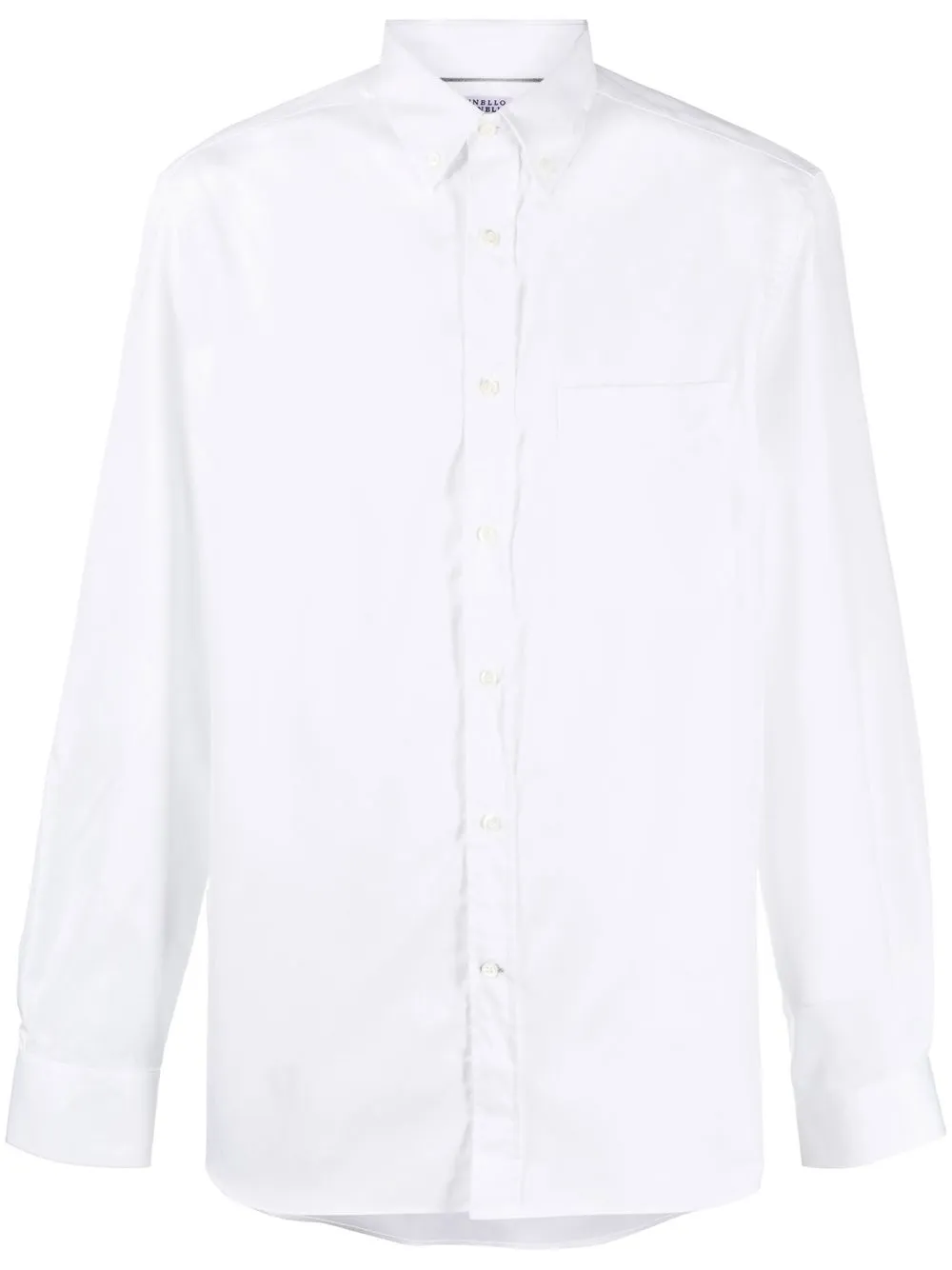 

Brunello Cucinelli long-sleeve cotton shirt - White