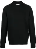 Jil Sander crew-neck pullover sweatshirt - Black