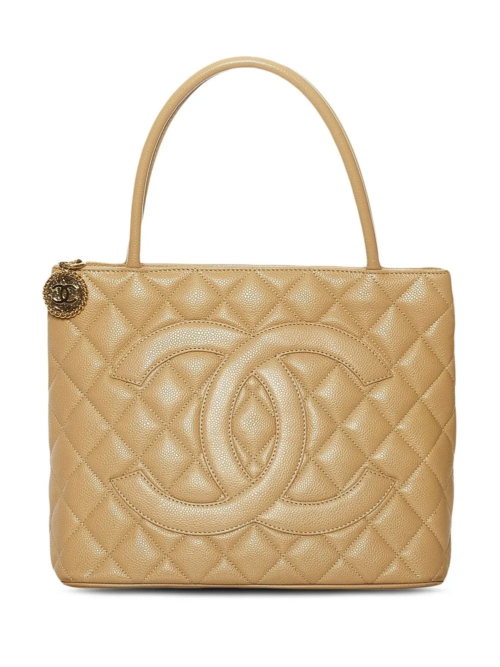 

Chanel Pre-Owned 2002-2003 Medallion tote - Brown