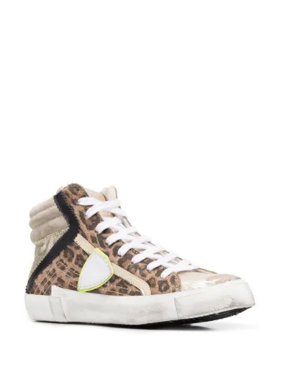 leopard high top sneakers
