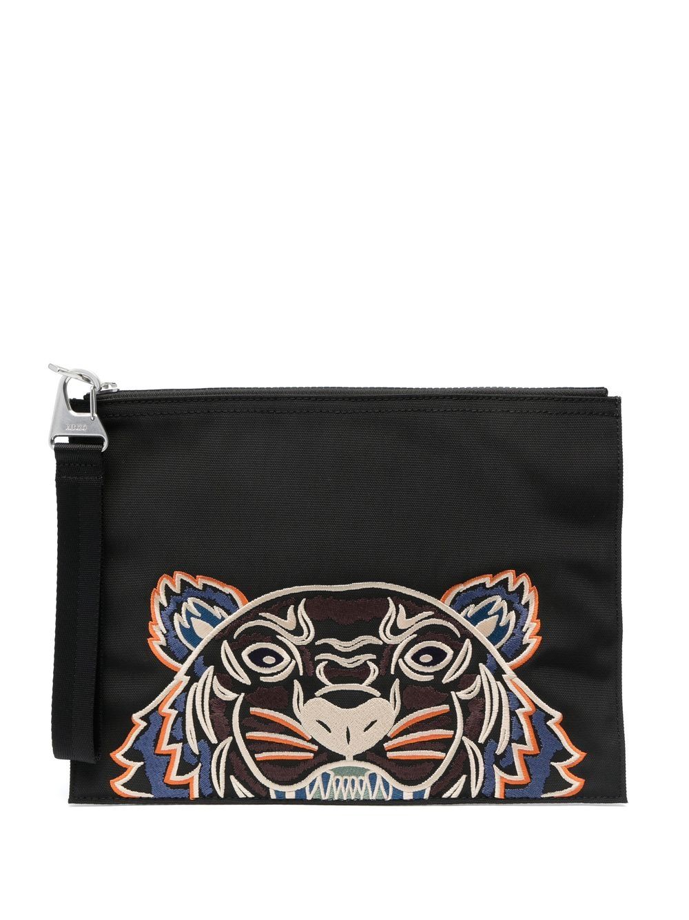 Kenzo logo-print Clutch Bag - Farfetch