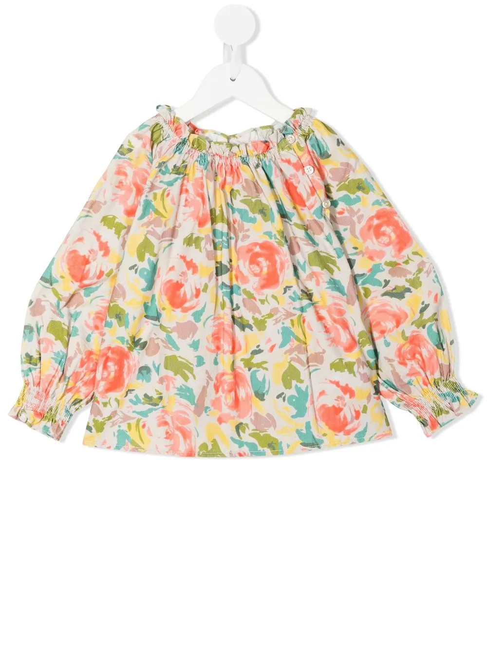 

Bonton floral-print cotton top - Multicolour