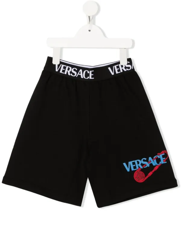 Versace jogging shorts deals for kids