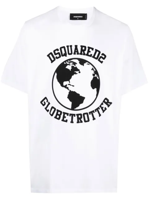 DSQUARED2 graphic-print cotton T-shirt