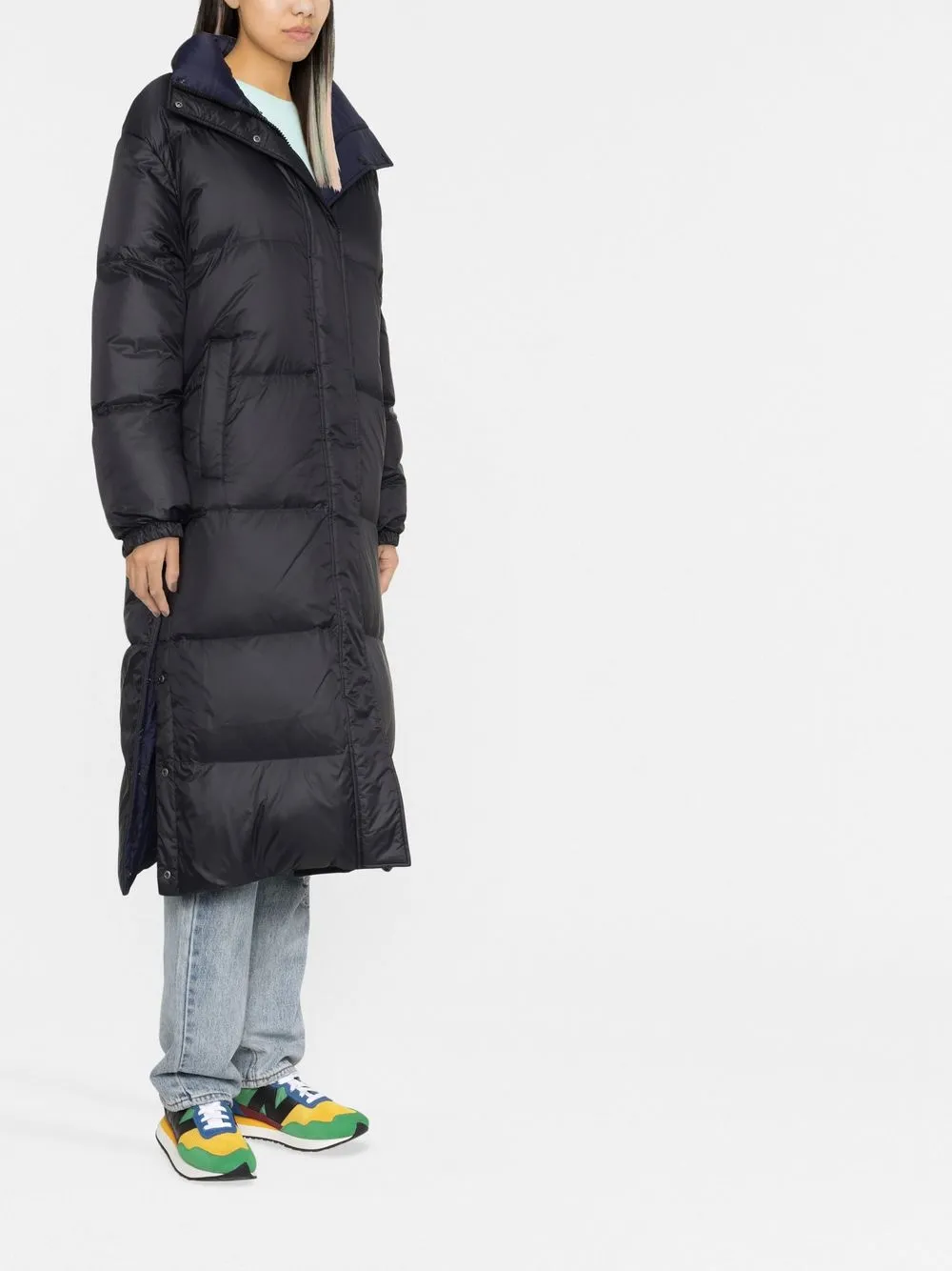  Yves Salomon Wendbare Jacke   Blau 
