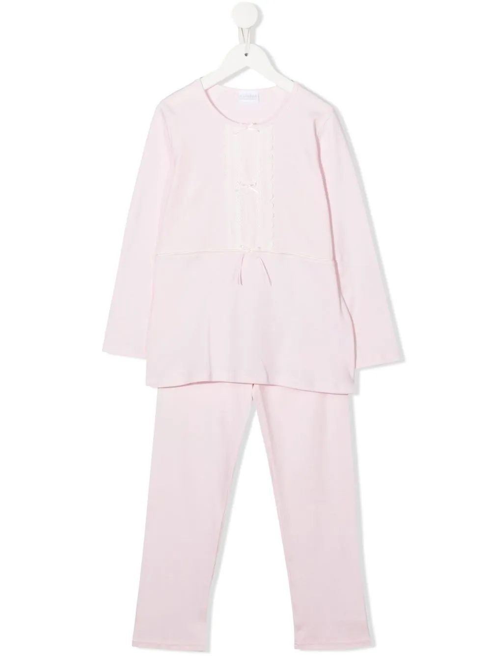 

La Perla Kids bow-detail pyjamas - Pink