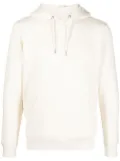 Yves Salomon fleece hoodie with logo transfer on the back - YS ARMY - Neutrals