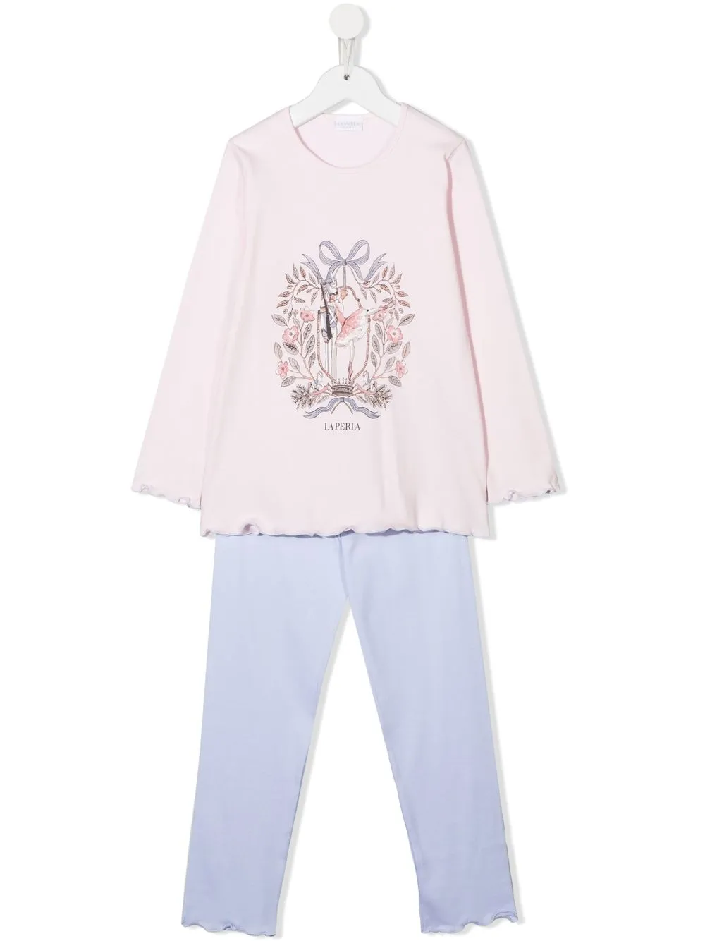 

La Perla Kids TEEN graphic-print pyjamas - Pink
