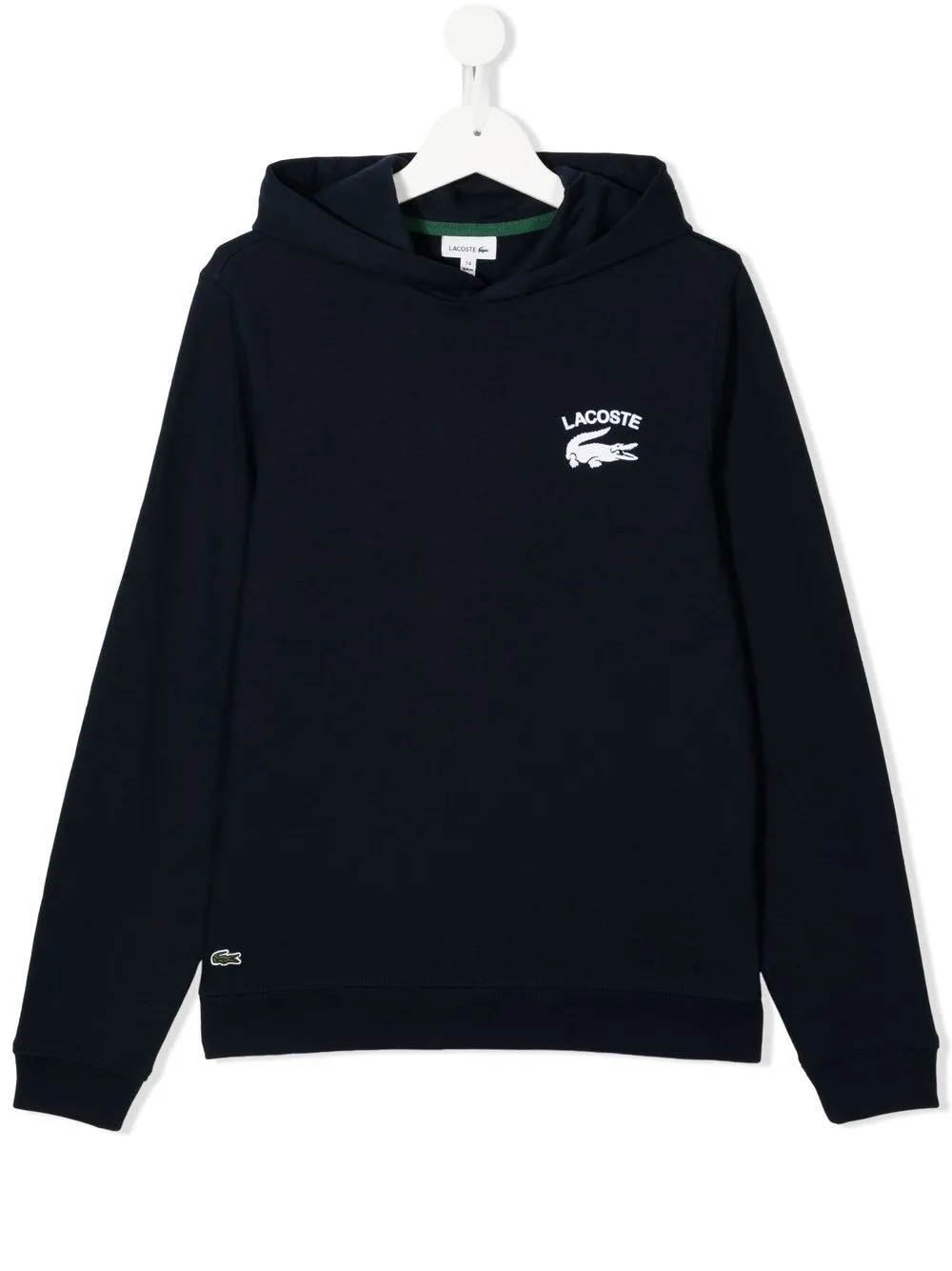 

Lacoste Kids hoodie con logo estampado - Azul