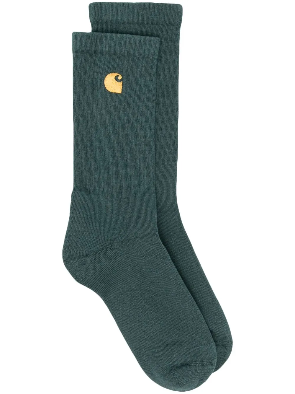 

Carhartt WIP calcetines tejidos de canalé con logo bordado - Verde