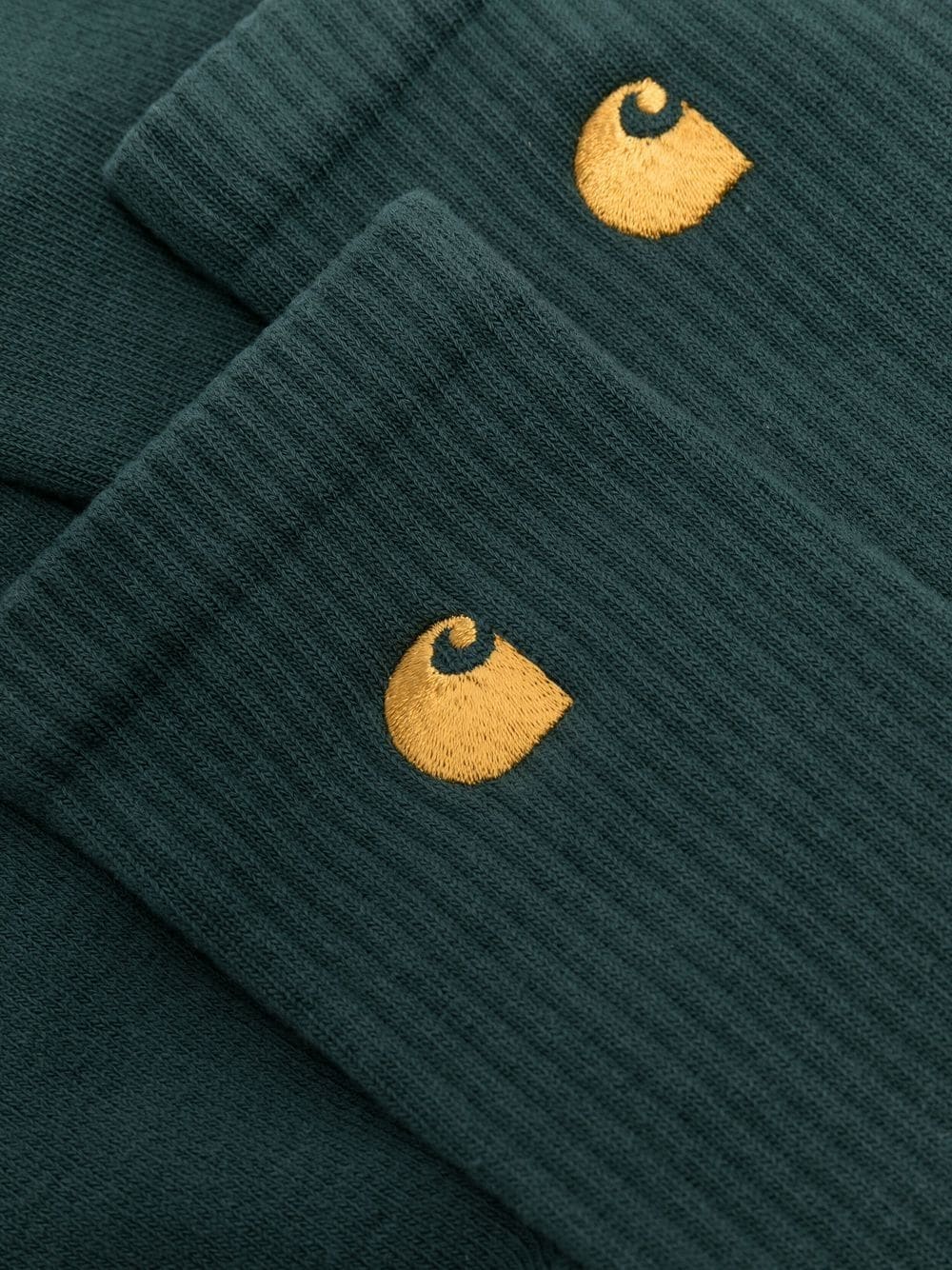 Carhartt WIP embroidered-logo Ribbed Socks - Farfetch