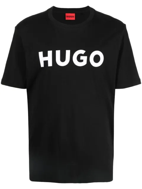 HUGO Camiseta mangas curtas com logo 
