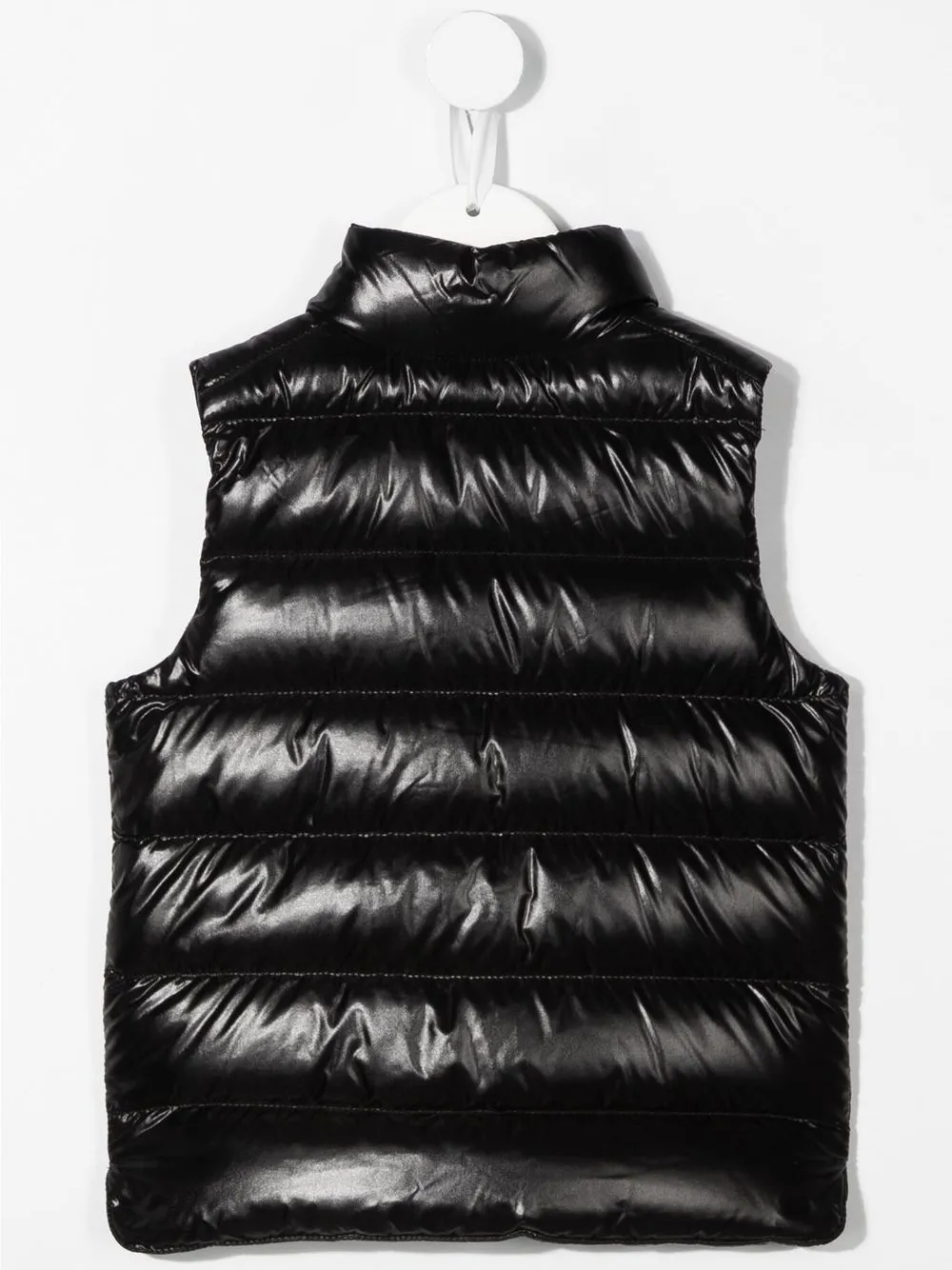 Moncler Enfant Bodywarmer met logopatch - Zwart