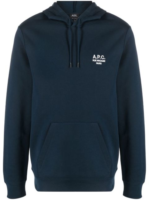 A.P.C. Marvin logo-print pullover hoodie Men