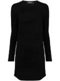DSQUARED2 long-sleeved mini dress - Black