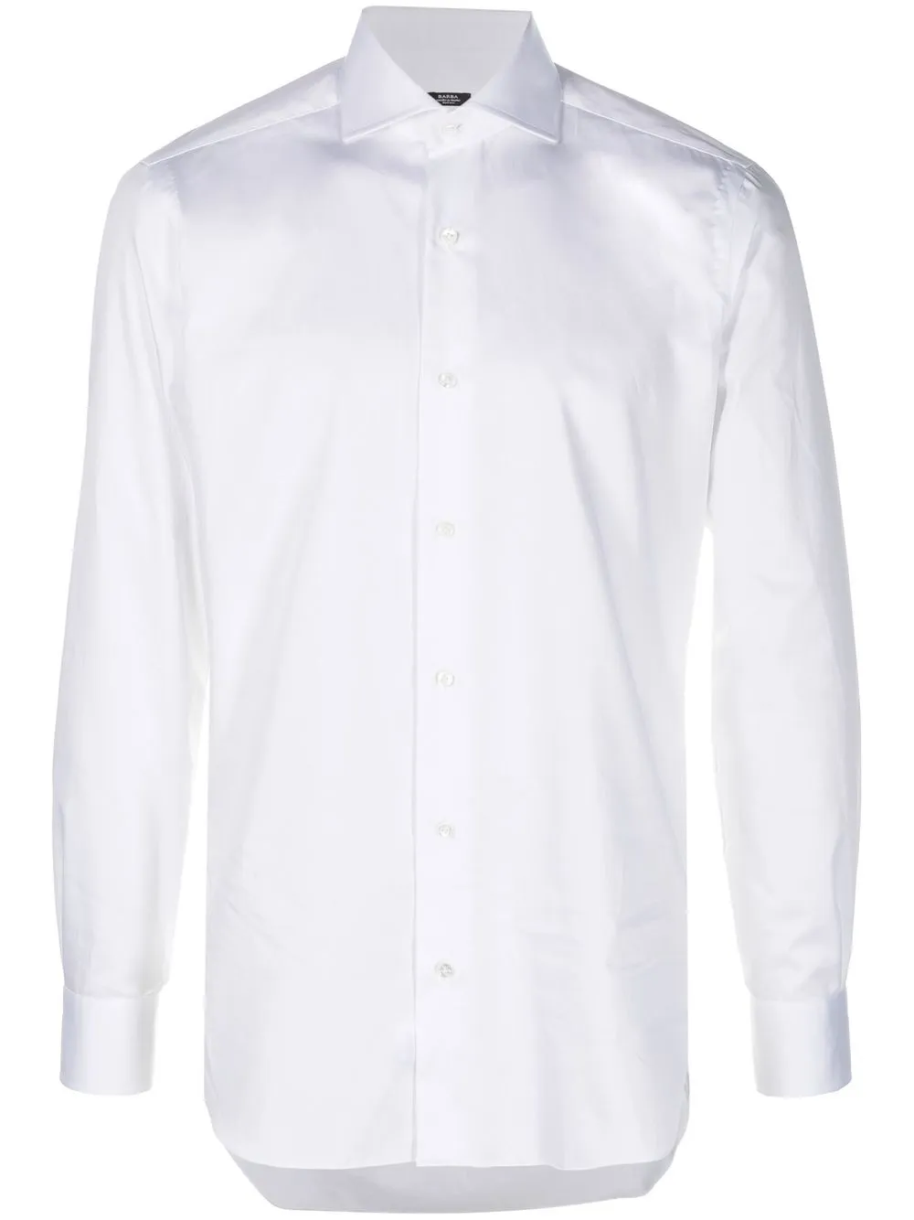 

Barba wingtip-collar long-sleeve shirt - White