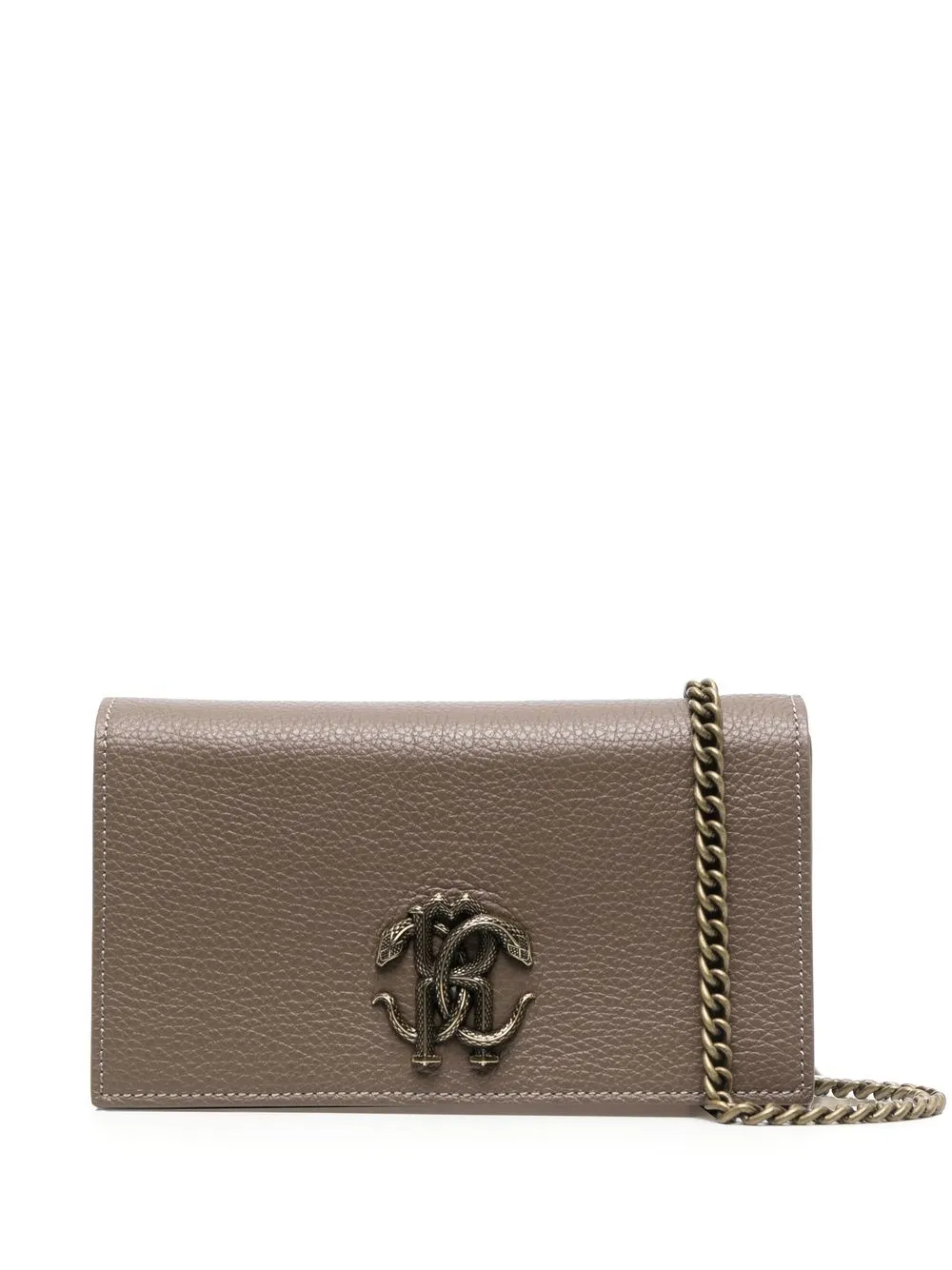 

Roberto Cavalli mini Mirror Snake shoulder bag - Neutrals