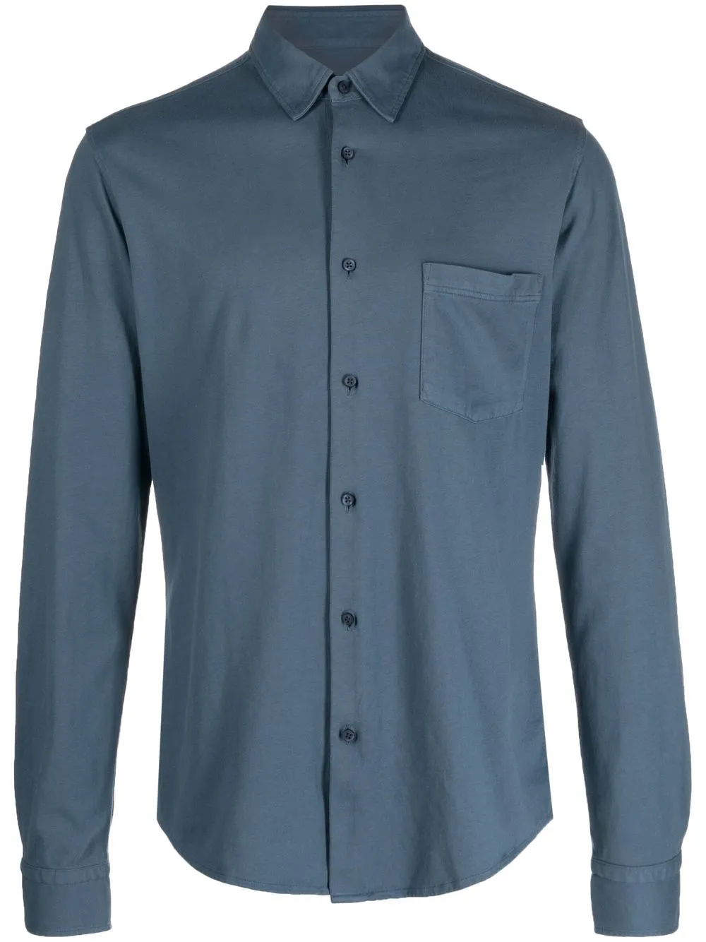 

BOSS camisa ajustada manga larga - Azul