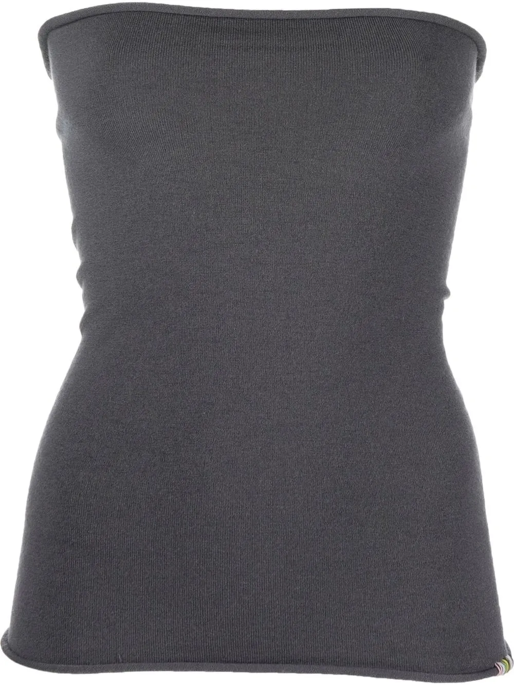 

extreme cashmere mascada tejida con dobladillo vuelto - Gris