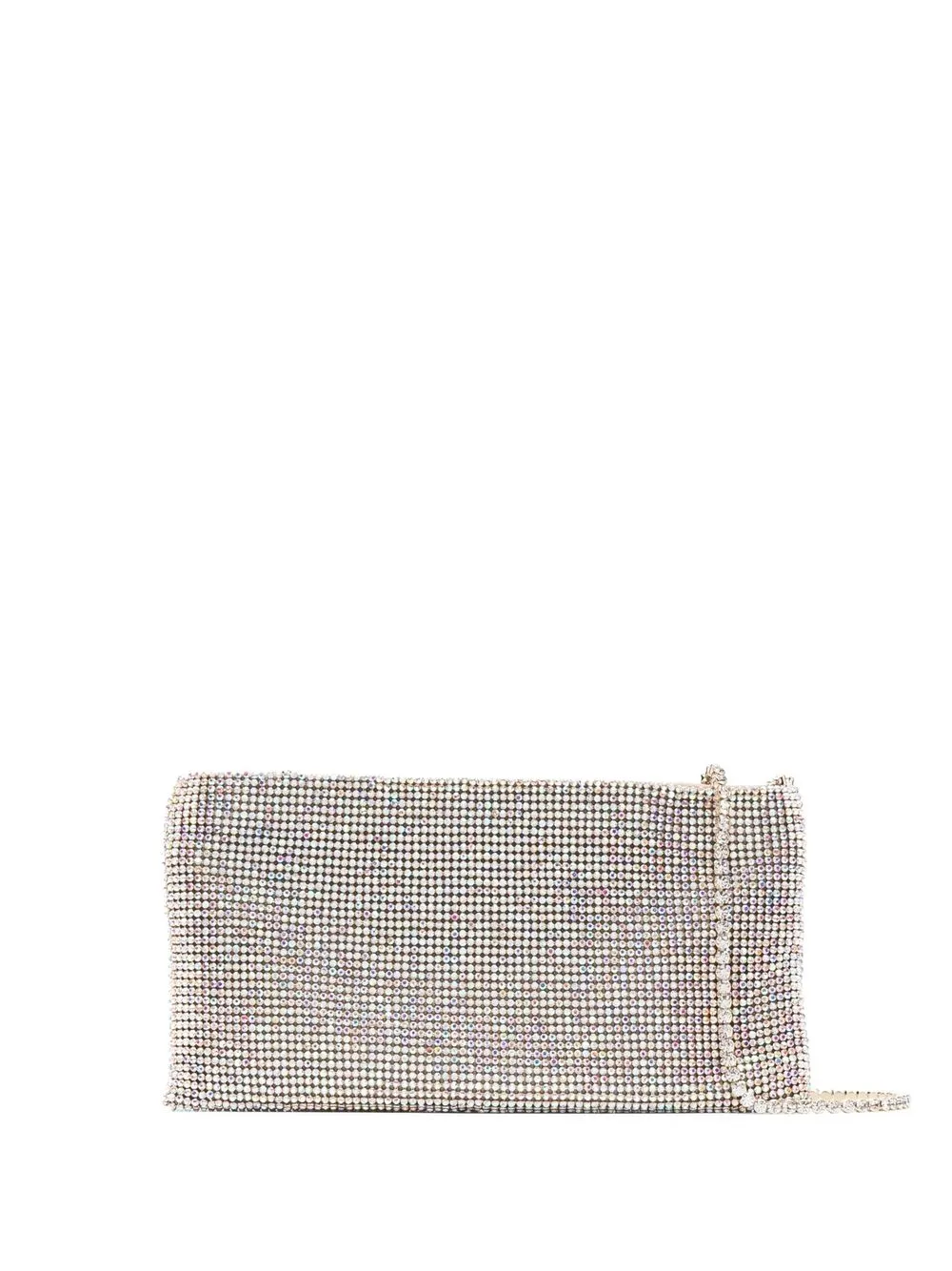 

Benedetta Bruzziches bolsa satchel con detalles de cristal - Blanco