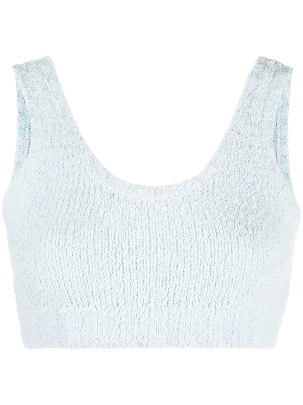 

ROTATE cropped knit tank top - Blue