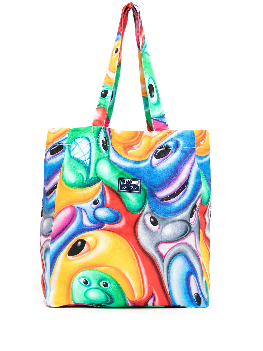 

Vilebrequin Baladin graphic-print tote bag - Multicolour