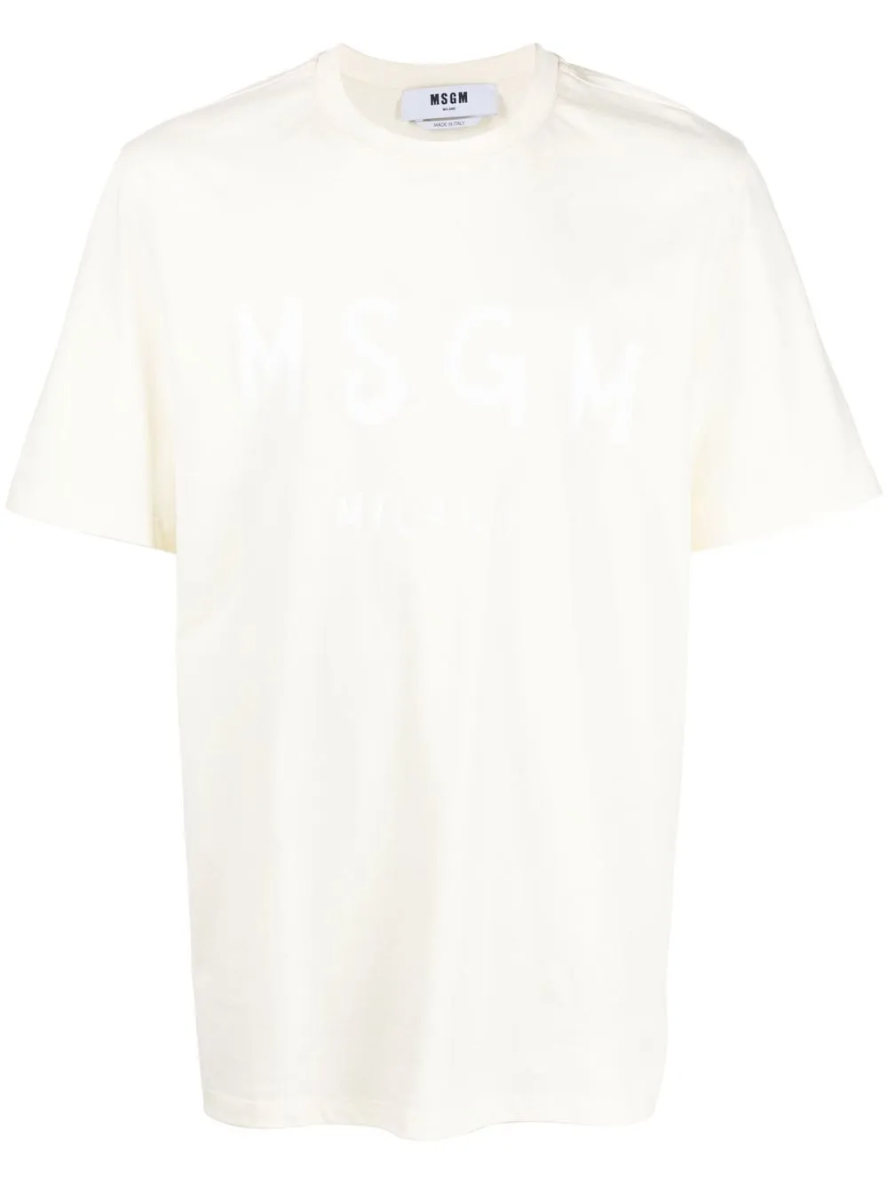 

MSGM playera con logo estampado - Neutro