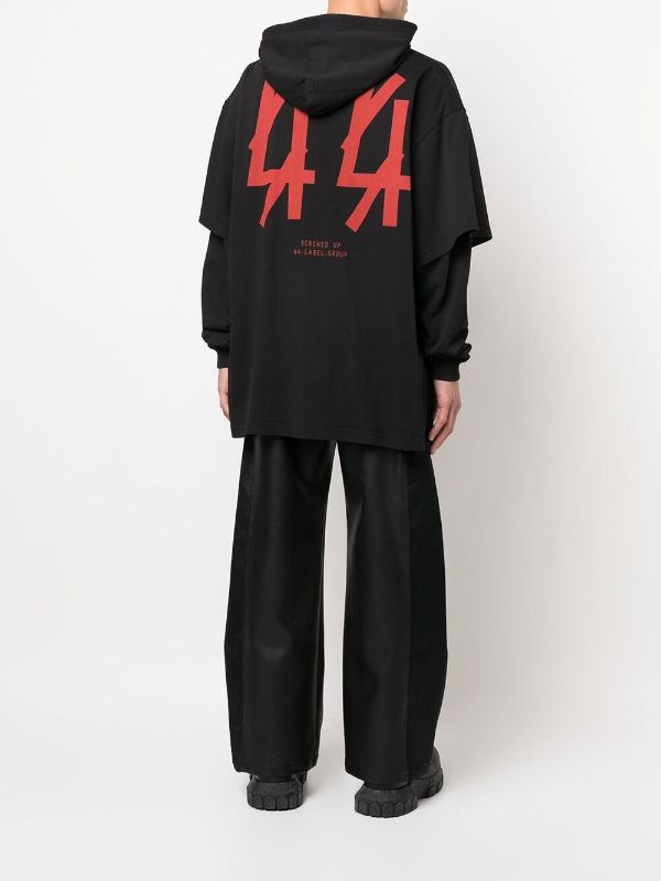 44 LABEL GROUP ロゴ パーカー - Farfetch