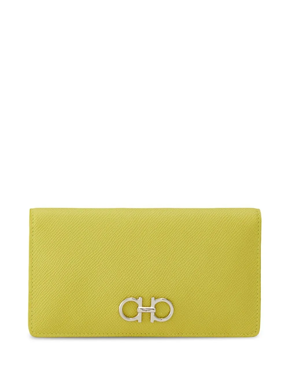 

Ferragamo Gancini continental wallet - Yellow