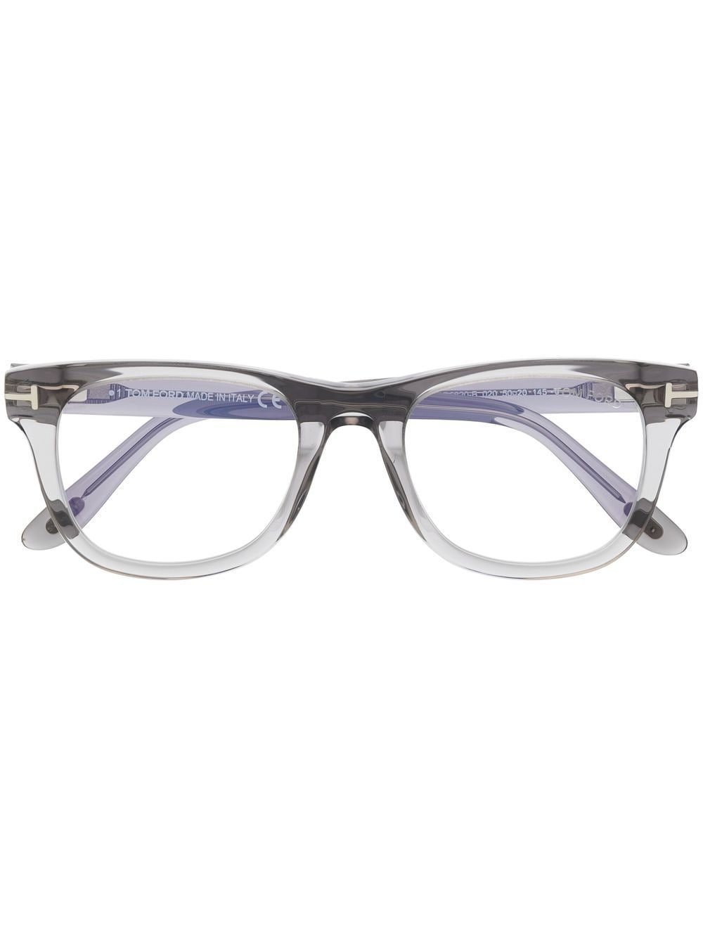 TOM FORD Eyewear Transparent square-frame Glasses - Farfetch