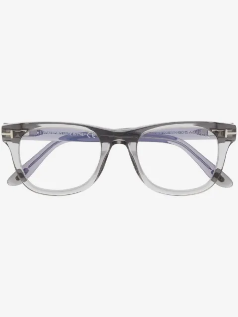 TOM FORD Eyewear transparent square-frame glasses