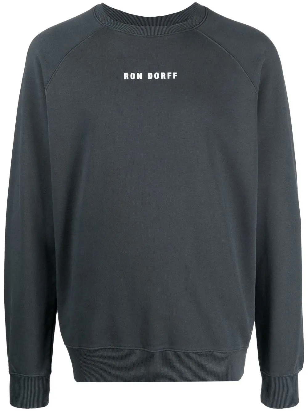 

Ron Dorff logo-print organic cotton sweatshirt - Blue